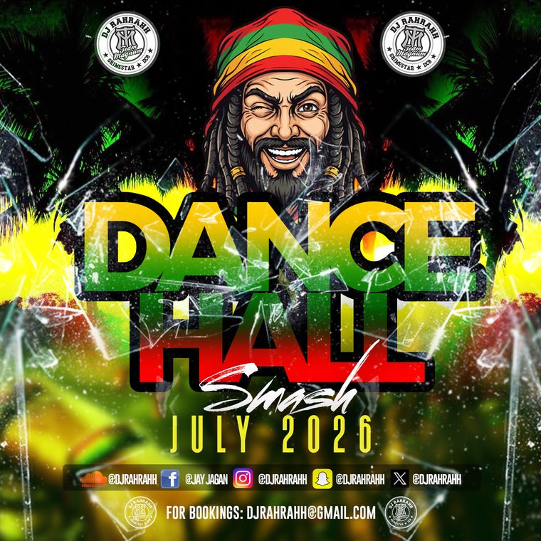 Dancehall Smash July 2026 mix cover