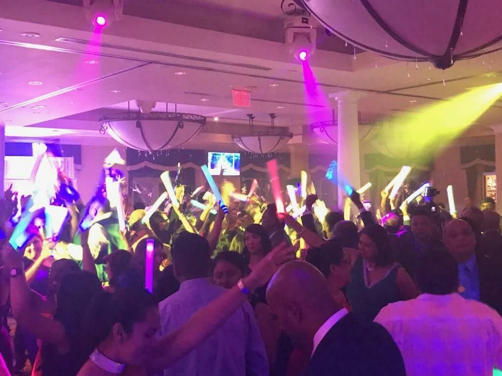 Wedding reception produced by DJ RAH RAHH and NY Event Productions